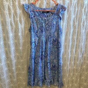 Lauren Ralph Lauren Lightweight Paisley Print Dress